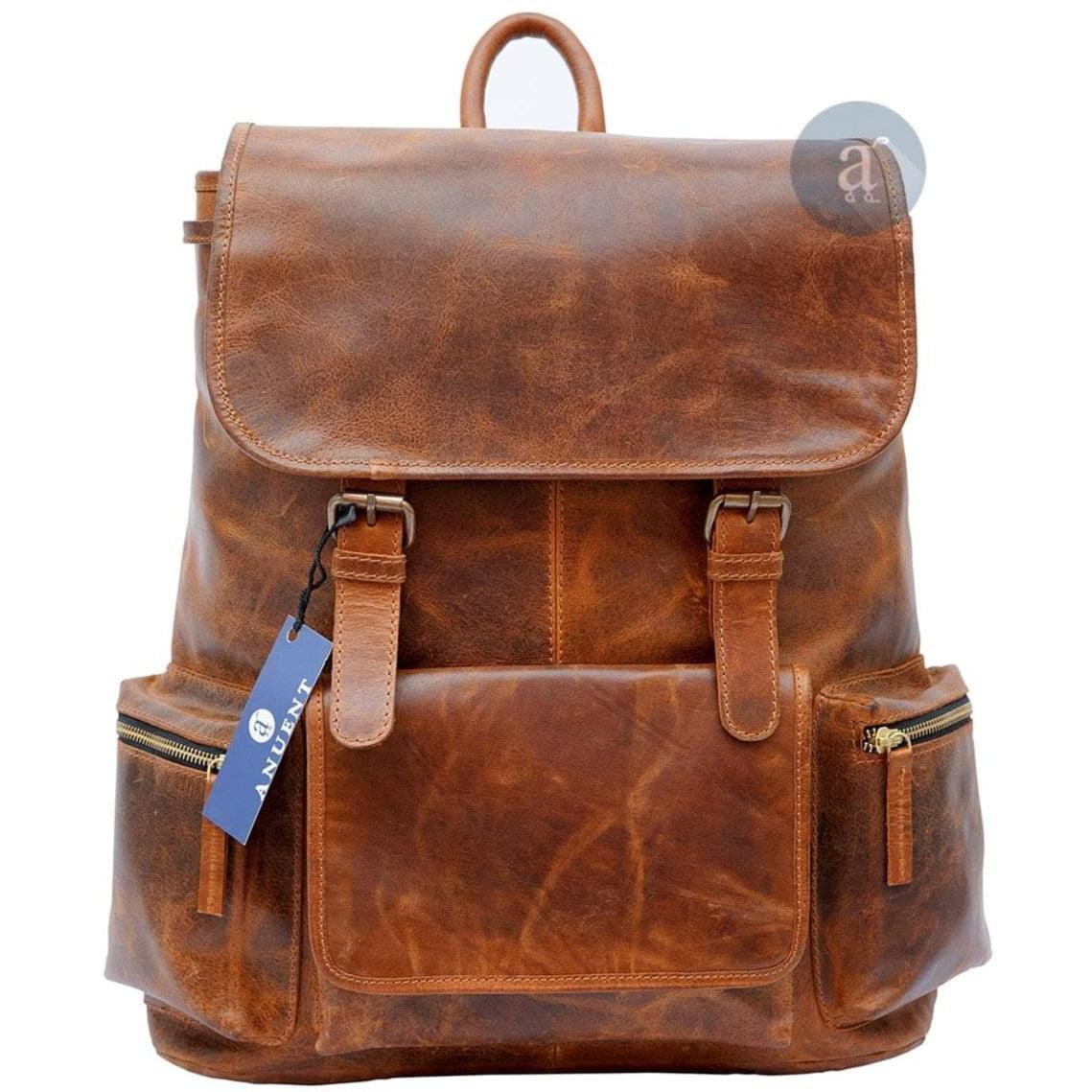 buffalo david britain bags backpack leather Buffalo Leather Backpack