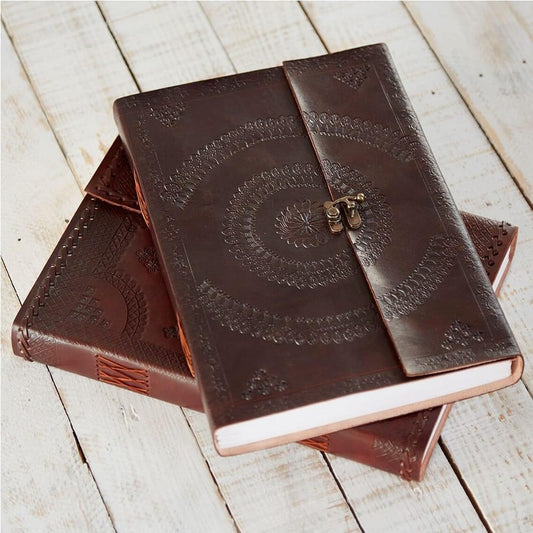 Blank Leather Journal