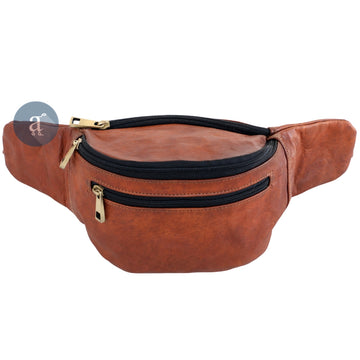 Brown Leather Fanny Pack