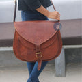 Women Carrying Crossbody Purse with Shoulder Strap