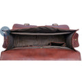 Leather Messenger Bag for Men Inner Laptop Compartment