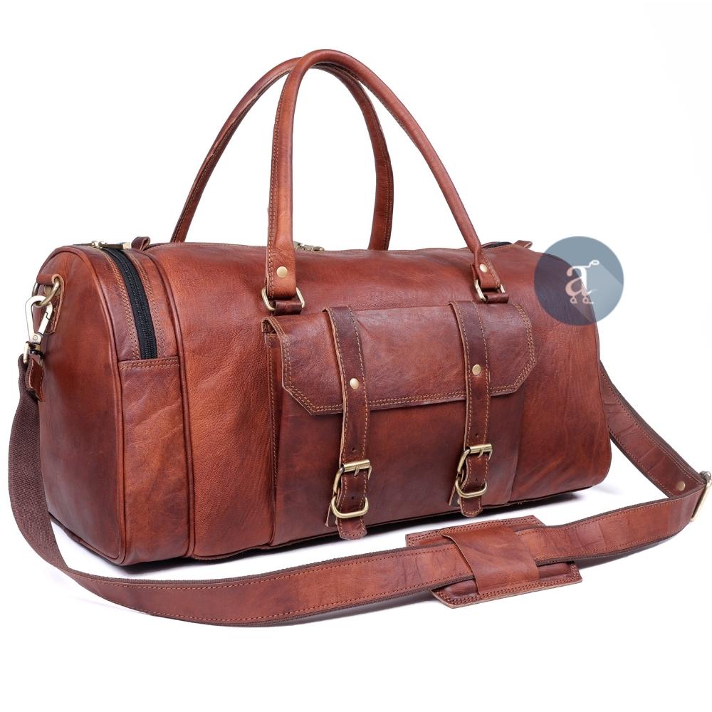 Leather Weekender Bag With Shoe Compartment Anuent Leather weekender bag with shoe compartment anuent