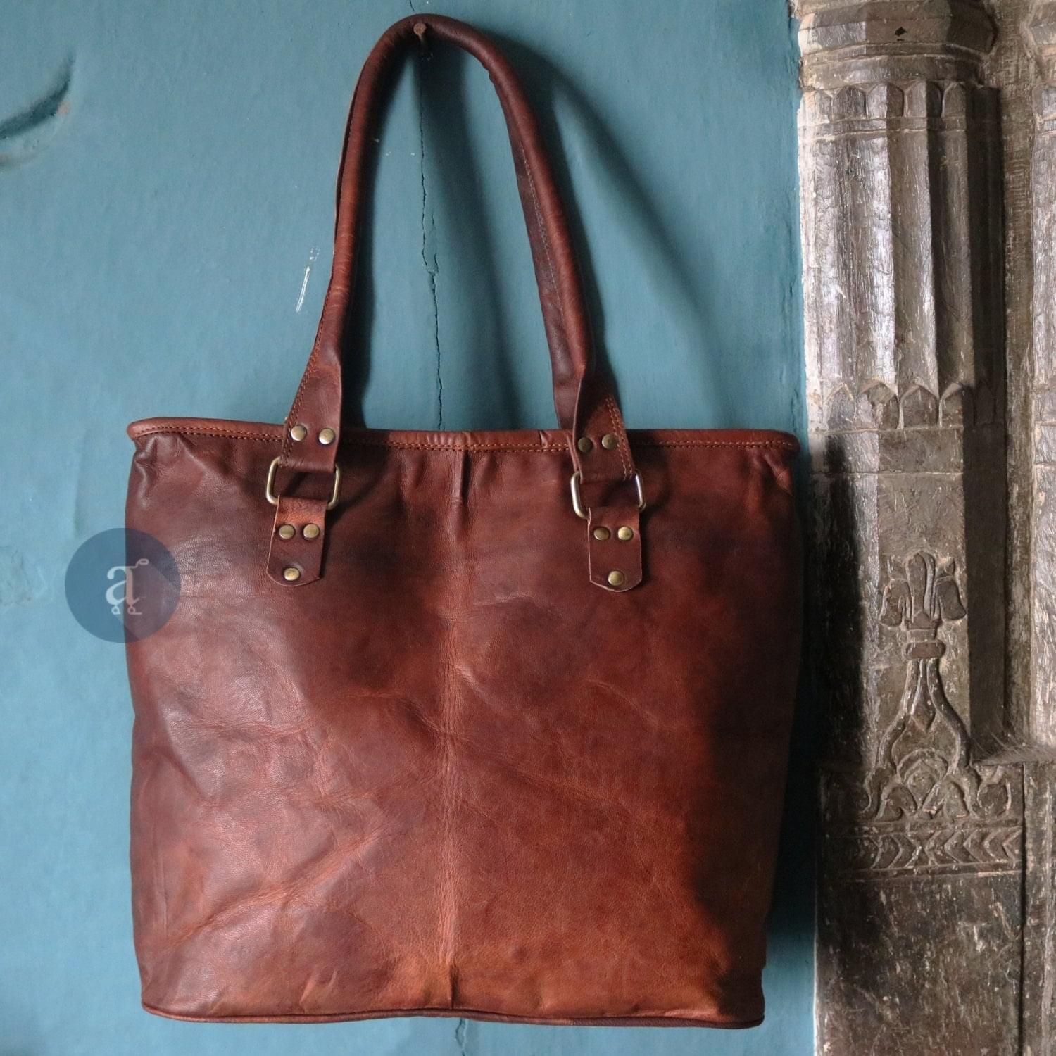 Brown Tote from Anuent