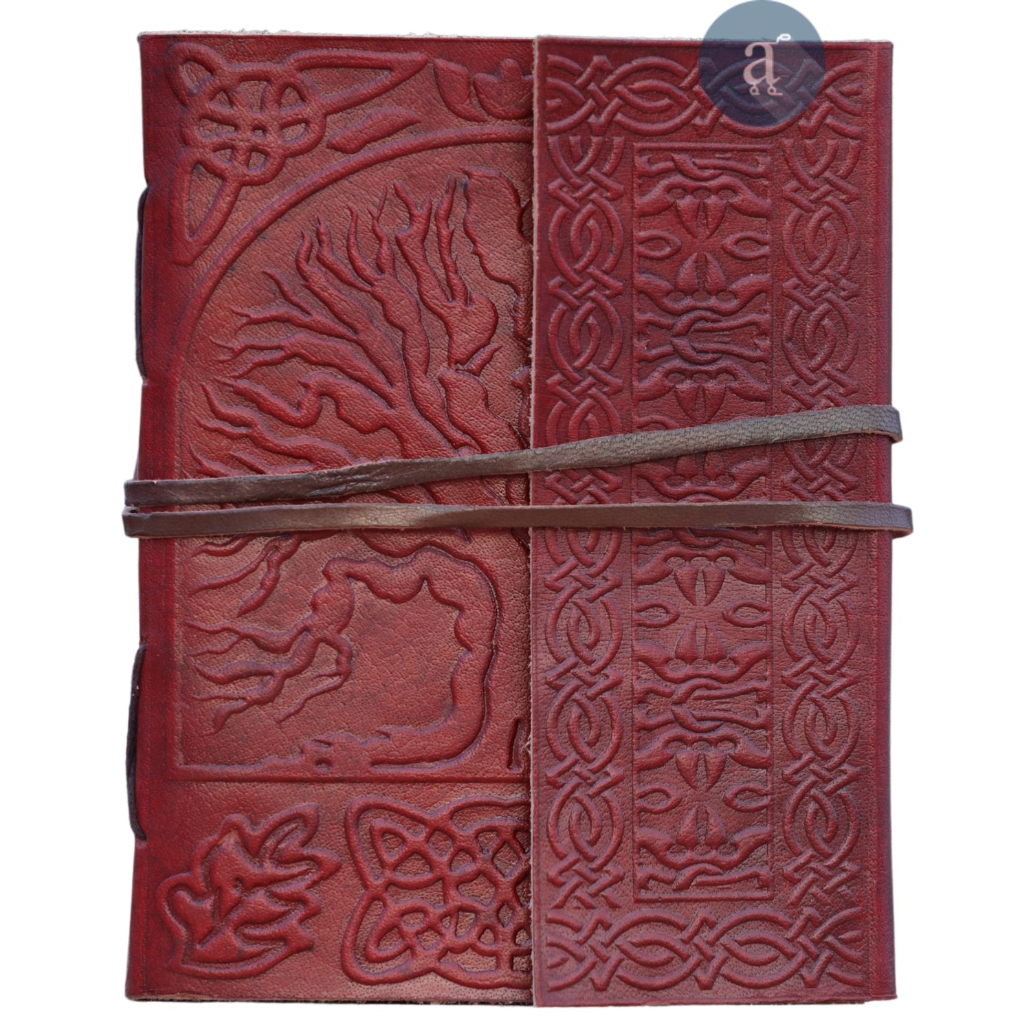 Tree Of Life Embossed Leather Journal