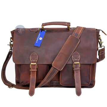 Leather Laptop Bag For Women