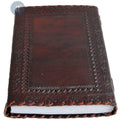 Leather Locked Journal Backside