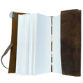 Brown Color Soft Leather Journal Inner Pages